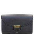 CELINE Trotteur Large Flap Multifunction Smooth Leather Wallet Black