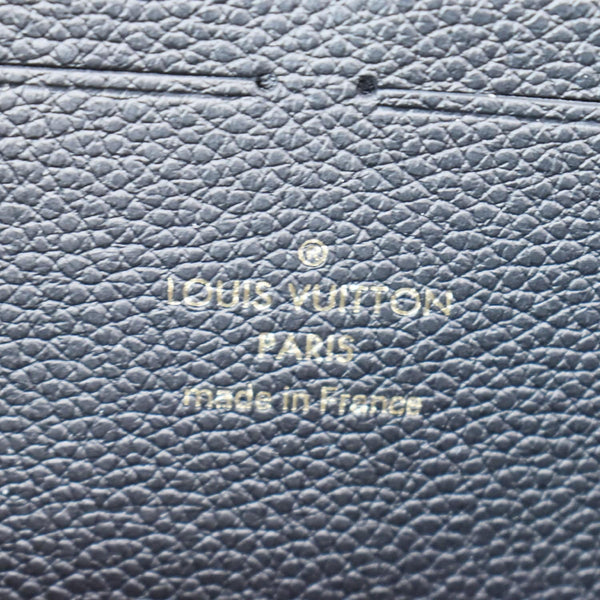 Louis Vuitton Clemence Empreinte Leather Wallet Black