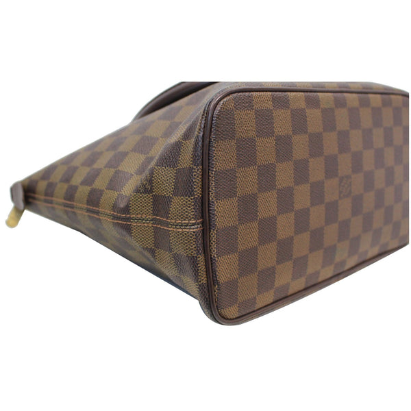 Louis Vuitton Saleya PM Damier Ebene Tote Shoulder Bag - back view