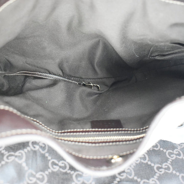 Gucci 85th Anniversary Horsebit GG Canvas Hobo Bag Beige