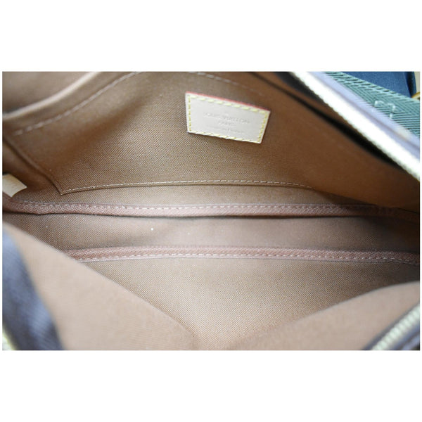 LOUIS VUITTON Multi Chain Pochette Accessories Clutch Bag Brown