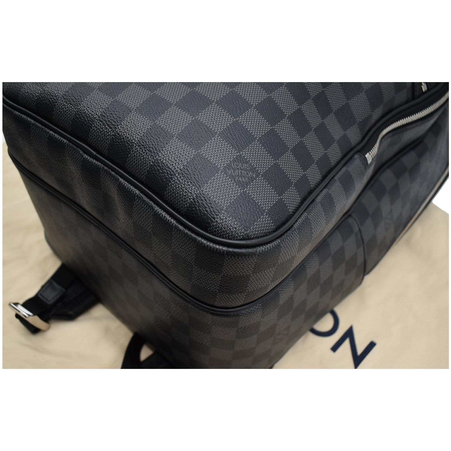 fake louis vuitton backpack damier Louis Vuitton Michael Damier Infini Leather Backpack Bag