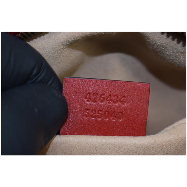 Gucci GG Marmont Matelasse Leather Belt Women Bag - serial code