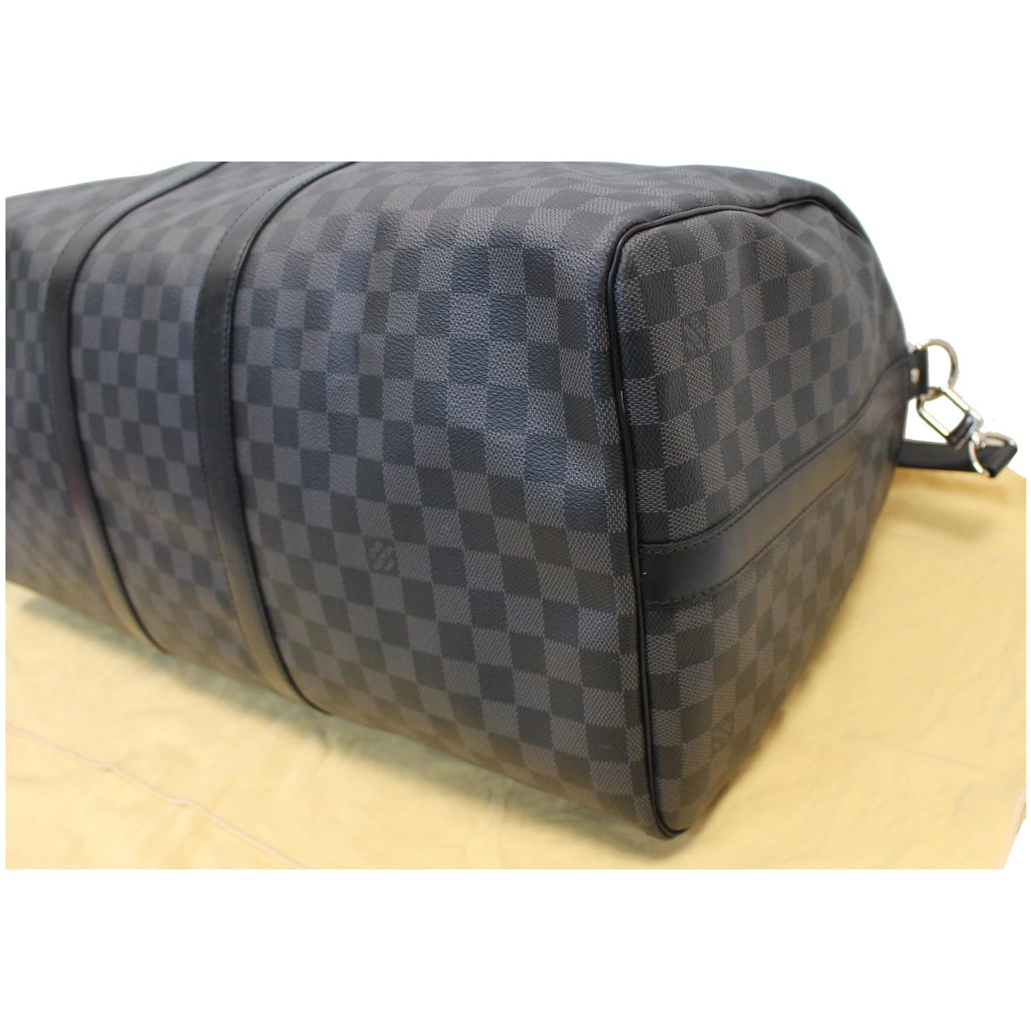 Louis Vuitton Damier Graphite Keepall Bandouliere 55 - Black Weekenders,  Bags - LOU796180