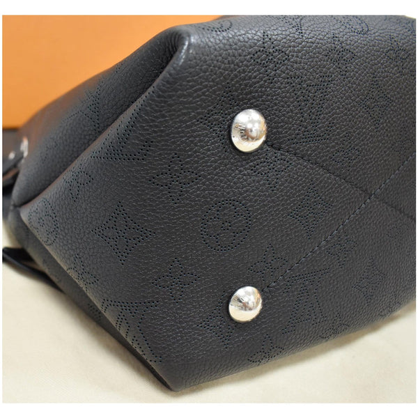 LOUIS VUITTON Bella Mahina Calf Leather Crossbody Bag Black