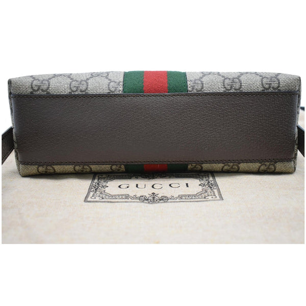 GUCCI Ophidia Small GG Supreme Canvas Shoulder Bag Beige 499621
