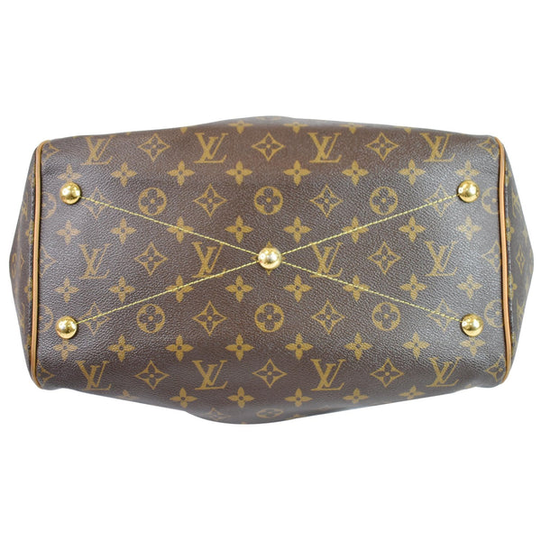 bottom view lv Tivoli GM Monogram Canvas Shoulder Bag