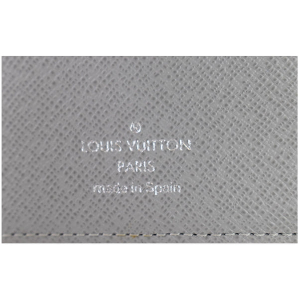 LOUIS VUITTON Damier Graphite I Rue Scribe Small Ring Agenda Cover Black