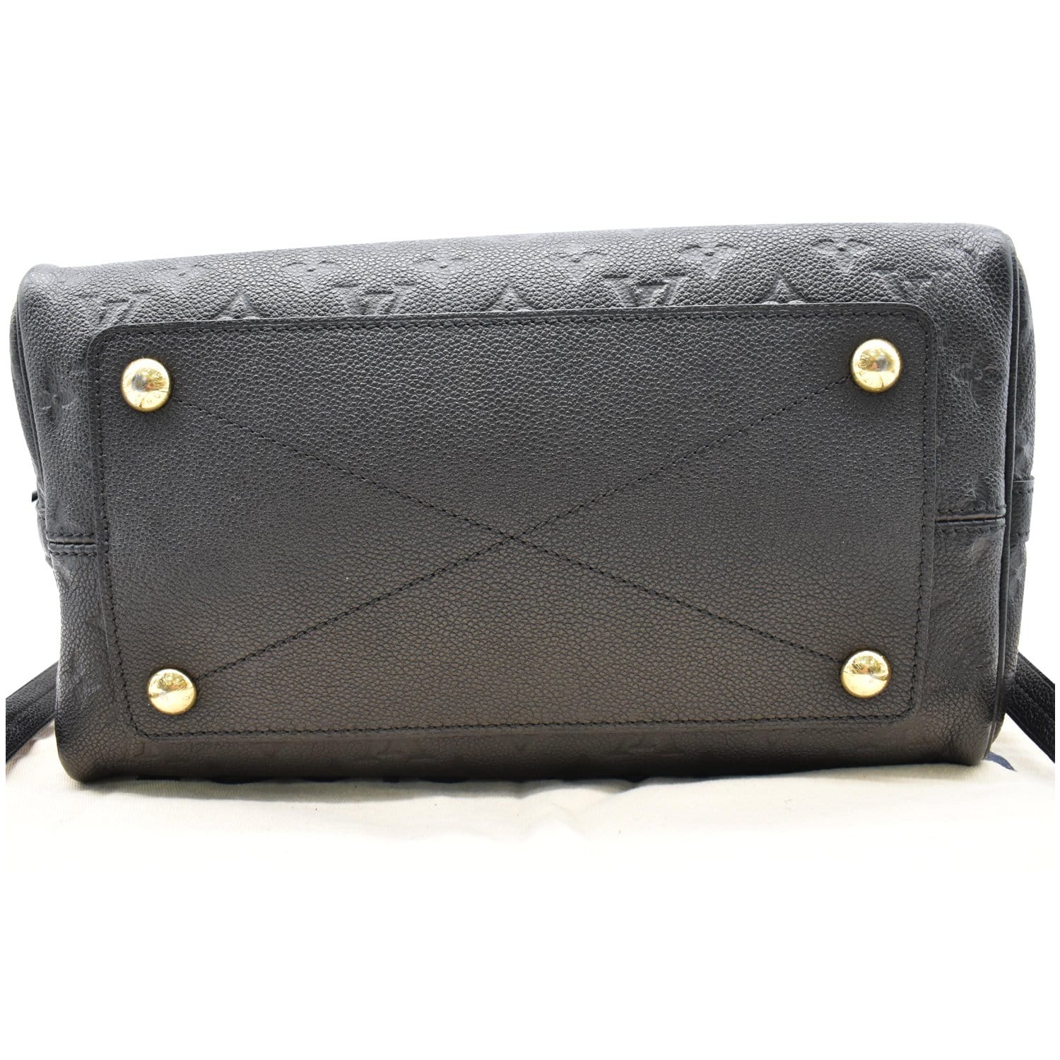 Louis Vuitton Speedy Bandouliere Bag Stardust Monogram Empreinte Leather 20  For Sale at 1stDibs