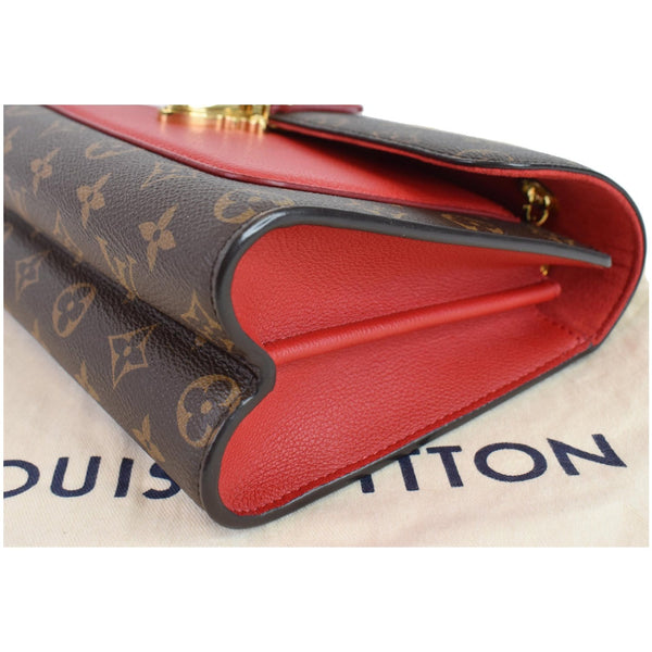 Louis Vuitton Victoire Crossbody Bag red corner view