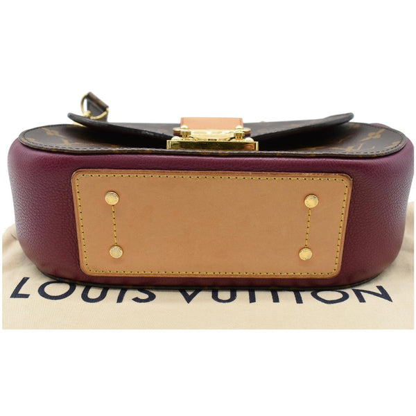 LOUIS VUITTON Eden PM Monogram Canvas Shoulder Bag Brown