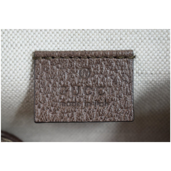 GUCCI Ophidia GG Supreme Canvas Shoulder Bag Beige 598127