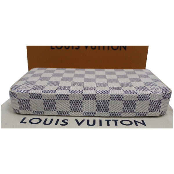 Louis Vuitton Pochette Felicie Damier Azur Bag focused