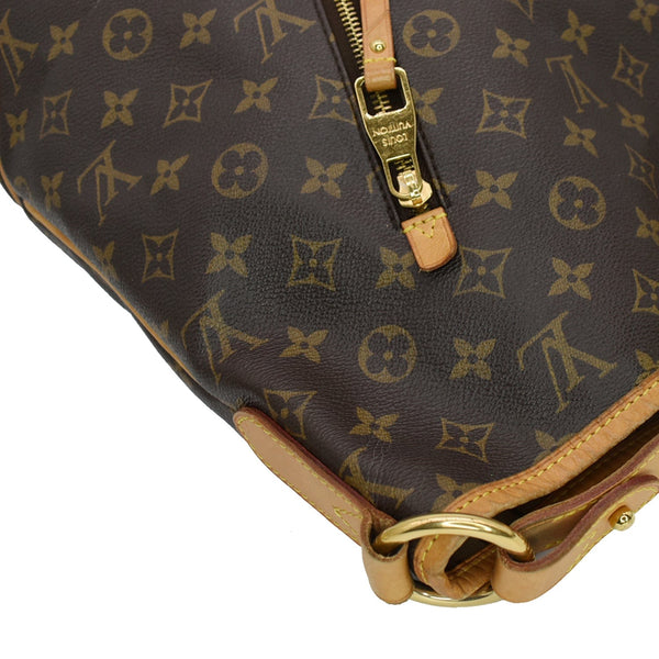 LOUIS VUITTON Delightful GM Monogram Canvas Hobo Bag Brown