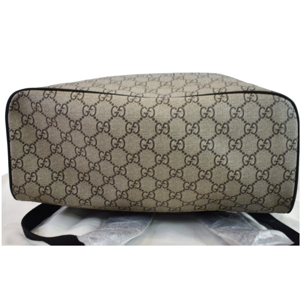 GUCCI L'Aveugle Par Amour Print GG Supreme Backpack Bag Beige 419584