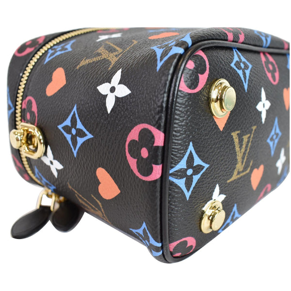 LOUIS VUITTON Game On Vanity PM Monogram Canvas Crossbody Bag Black
