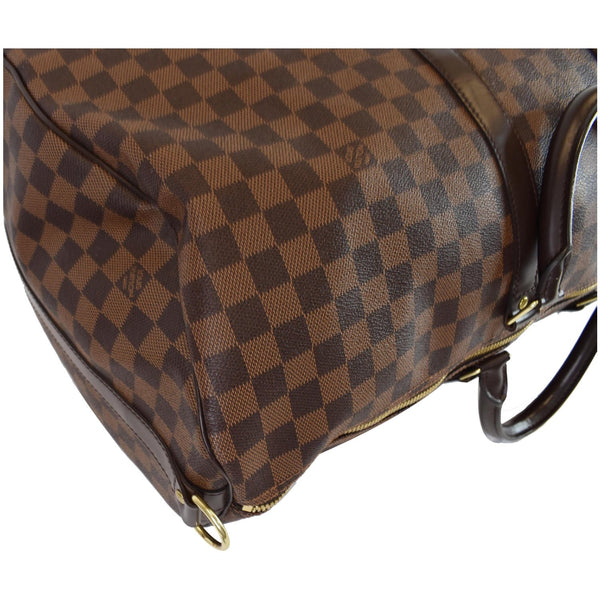 Louis Vuitton Keepall Bandouliere 55 Travel Bag brown
