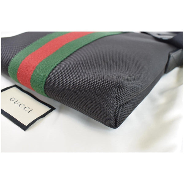 Gucci Techno Canvas Web Messenger Bag - close view