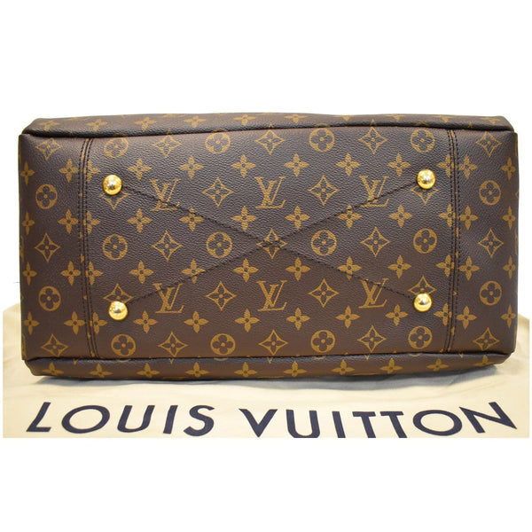 Louis Vuitton Artsy MM Monogram Canvas Hobo Handbag brown bottom