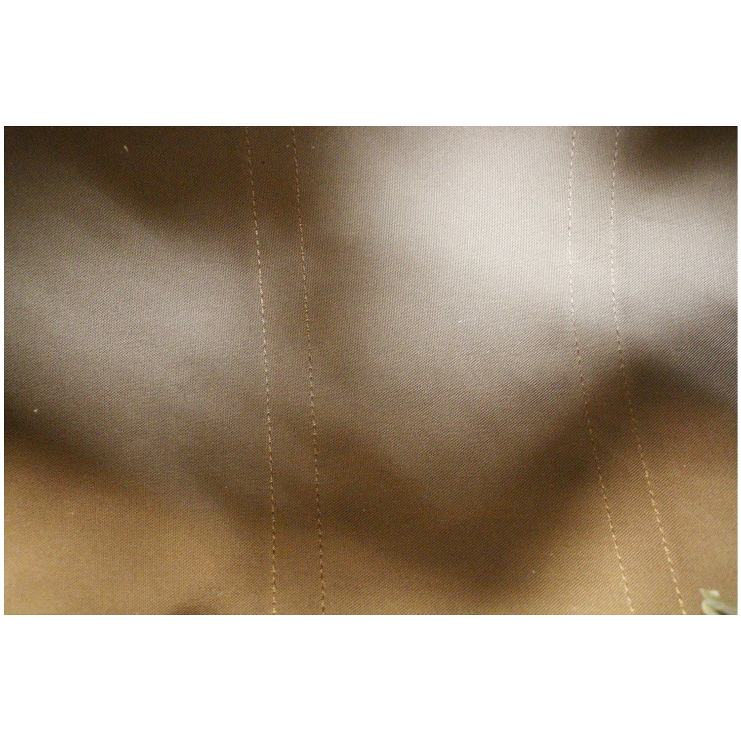 Keepall cloth travel bag Louis Vuitton Brown in Cloth - 34788949