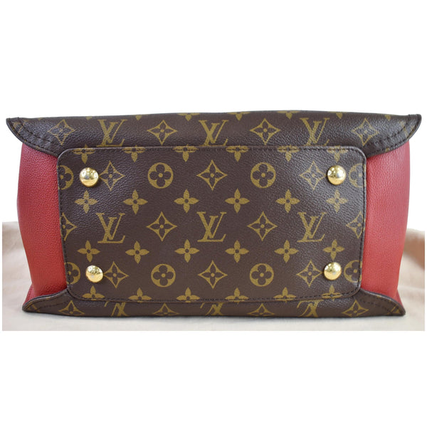 LOUIS VUITTON Gaia Monogram Canvas Shoulder Bag Brown