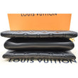 Louis Vuitton Coussin iPhone 12 Bumper Monogram Embossed Black in