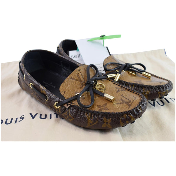 Louis Vuitton Classic Gloria Flat Monogram Loafers - women