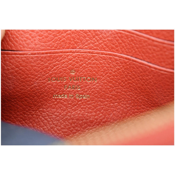 LOUIS VUITTON Double Zip Pochette Monogram Empreinte Crossbody Bag Navy Blue - Hot Deals