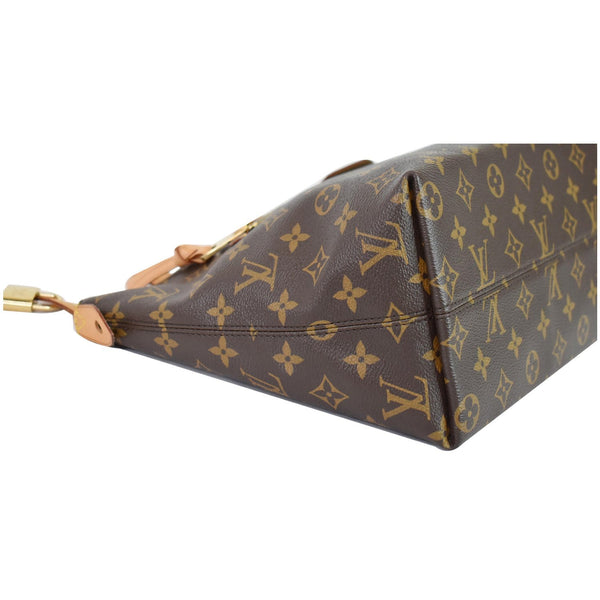LOUIS VUITTON Iena PM Monogram Canvas Shoulder Bag Brown