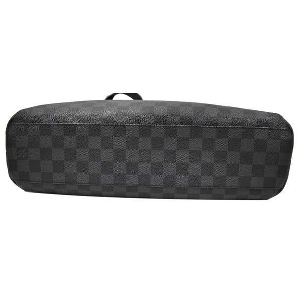 LOUIS VUITTON Mick GM Damier Graphite Messenger Crossbody Bag Black