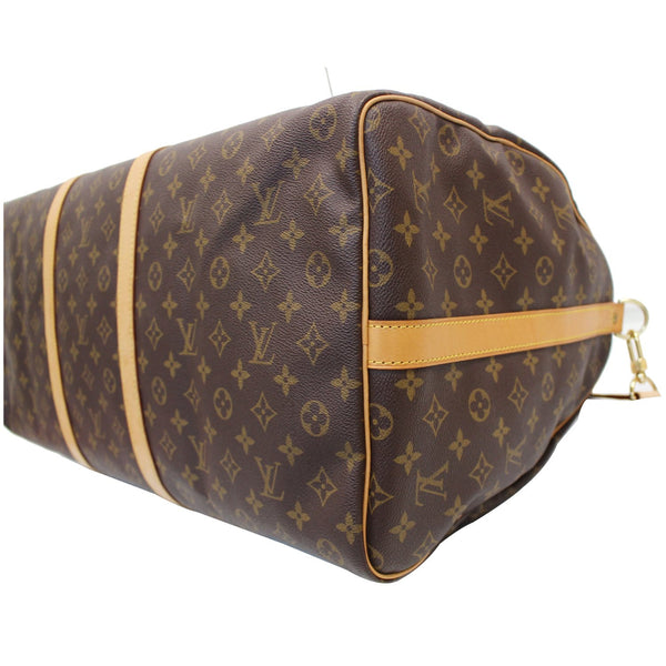 Louis Vuitton Keepall 60 Bandouliere Monogram Travel Bag - corner