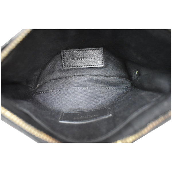 Yves Saint Laurent Bill Pouch Grain De Poudre Black - DDH