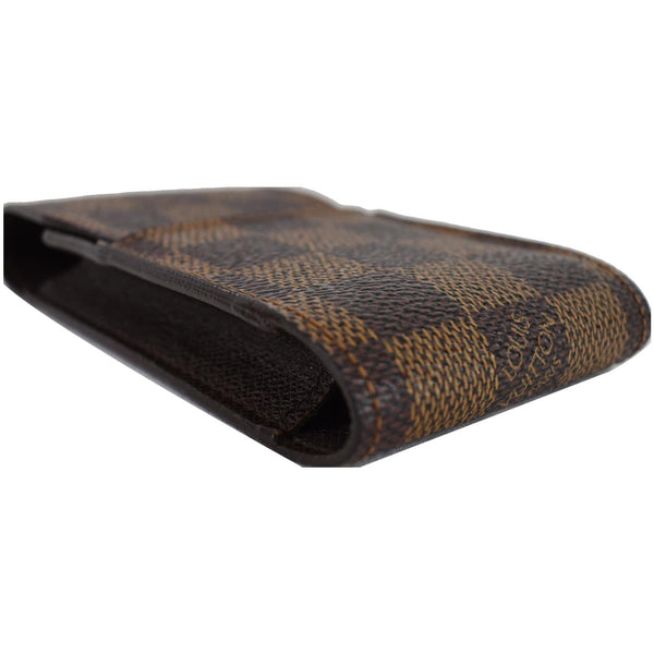 LOUIS VUITTON Damier Ebene Etui Cigarette Case Brown