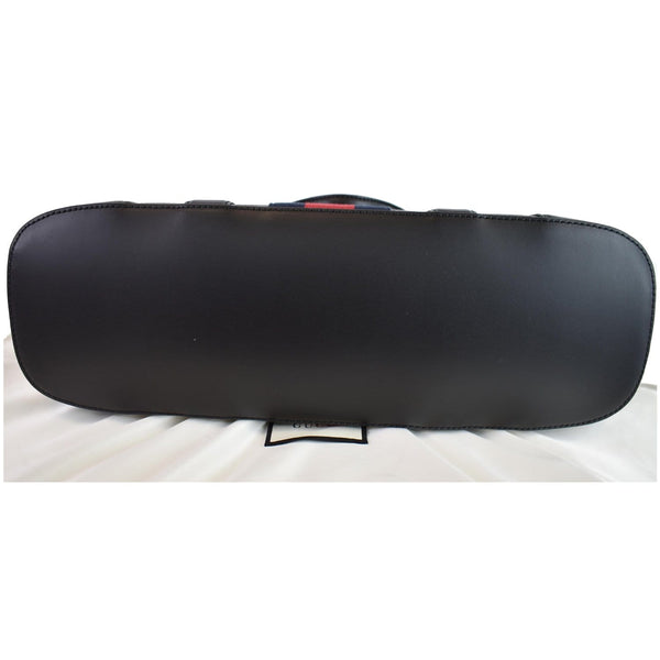 GUCCI Sherry Line GG Supreme Canvas Tote Bag Black 495560