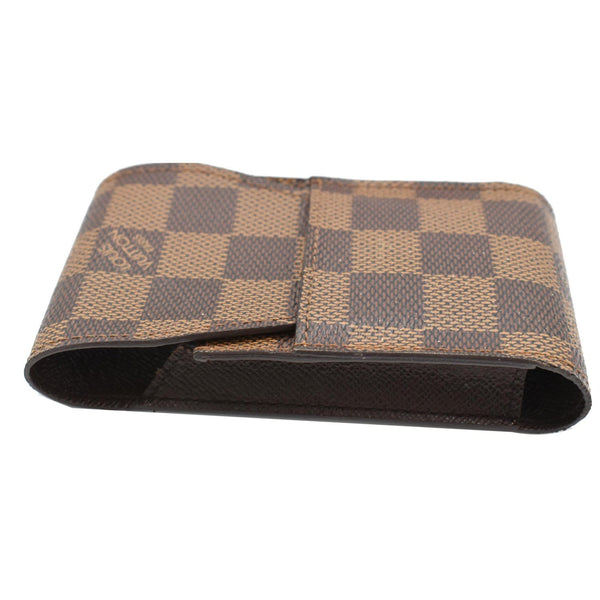 LOUIS VUITTON Etui Damier Ebene Cigarette Case Brown