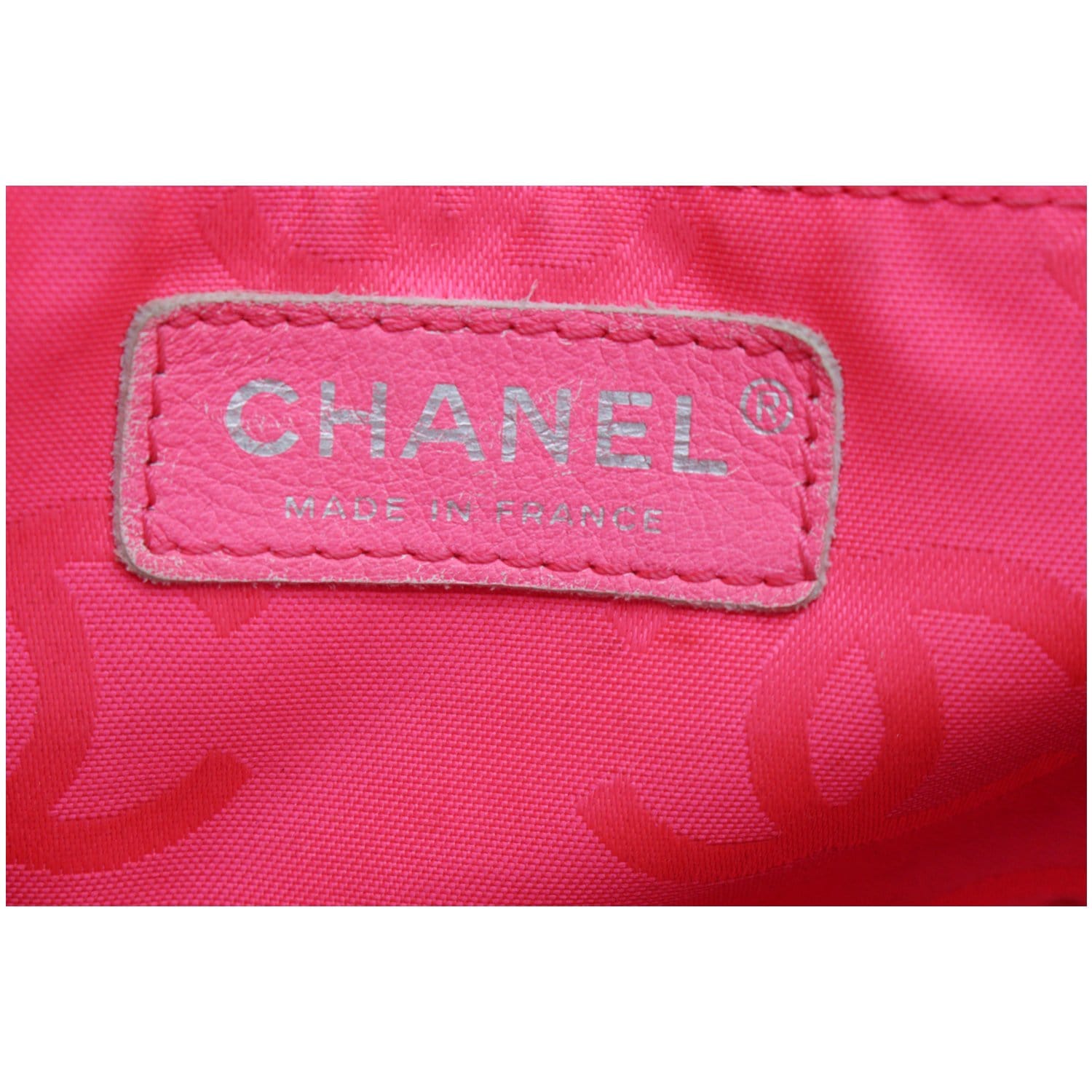 chanel pink handbags leather