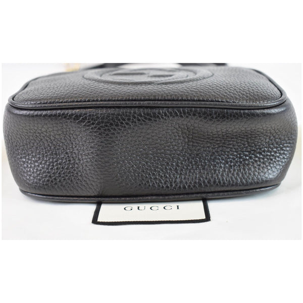 Gucci Soho Disco Small Leather Bag Bottom Black