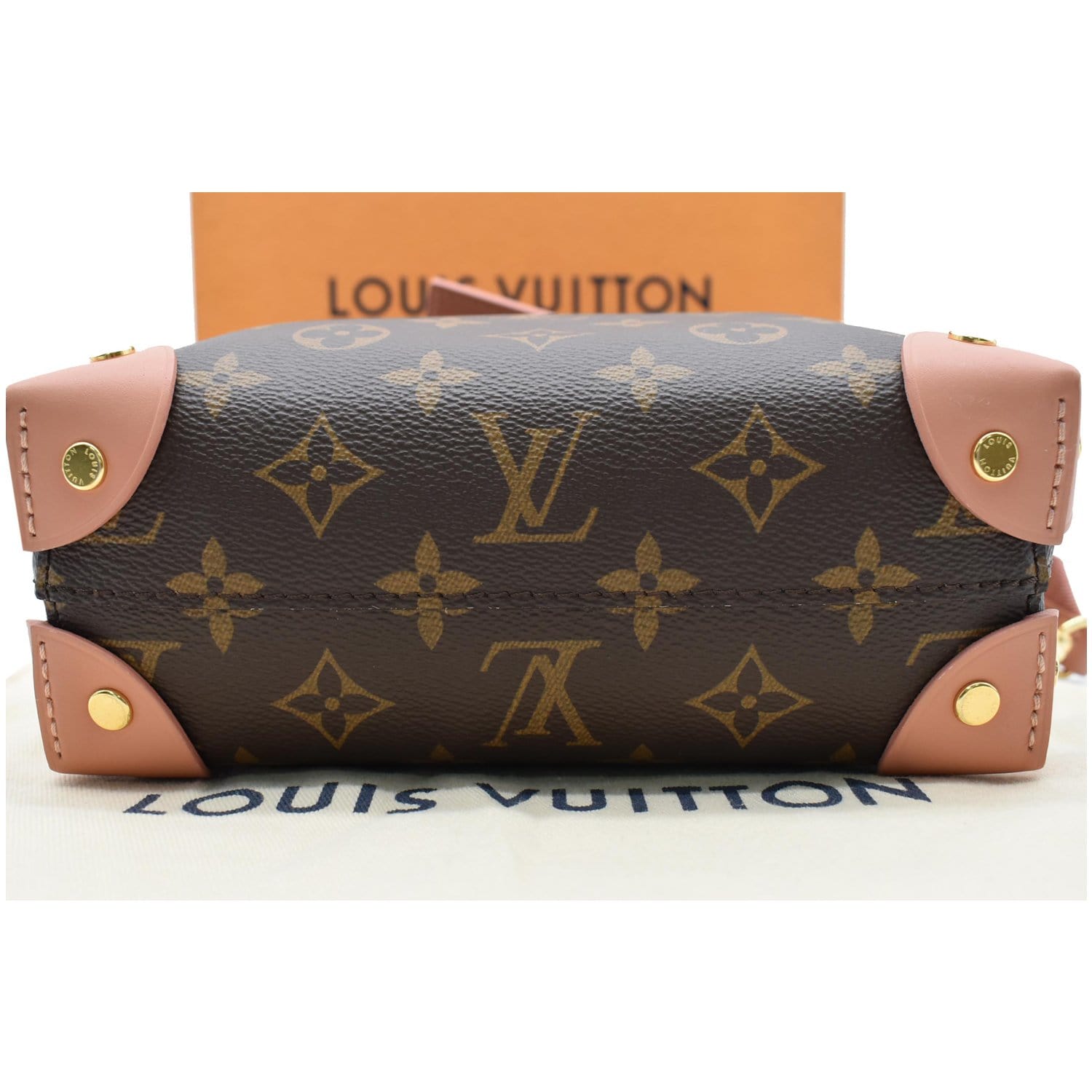 Louis Vuitton Monogram Petite Malle Souple (SHG-SGA0VN) – LuxeDH