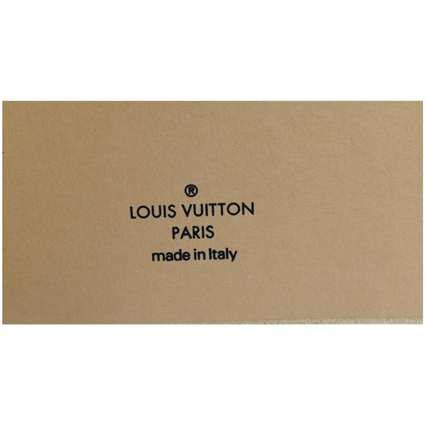 LOUIS VUITTON Damier Azur Flower Gustave Notebook White