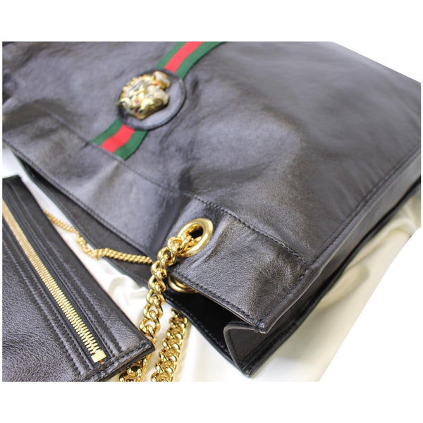 Gucci Rajah Large Leather Tote Shoulder Bag branded