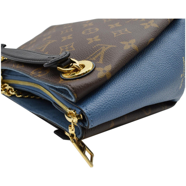 LOUIS VUITTON Surene BB Monogram Canvas Shoulder Bag Blue Jean