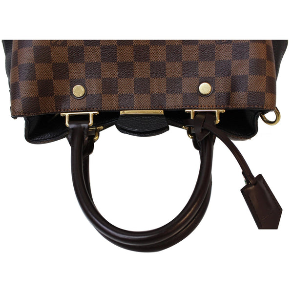 Louis Vuitton Brittany Damier Ebene Shoulder Bag Handles