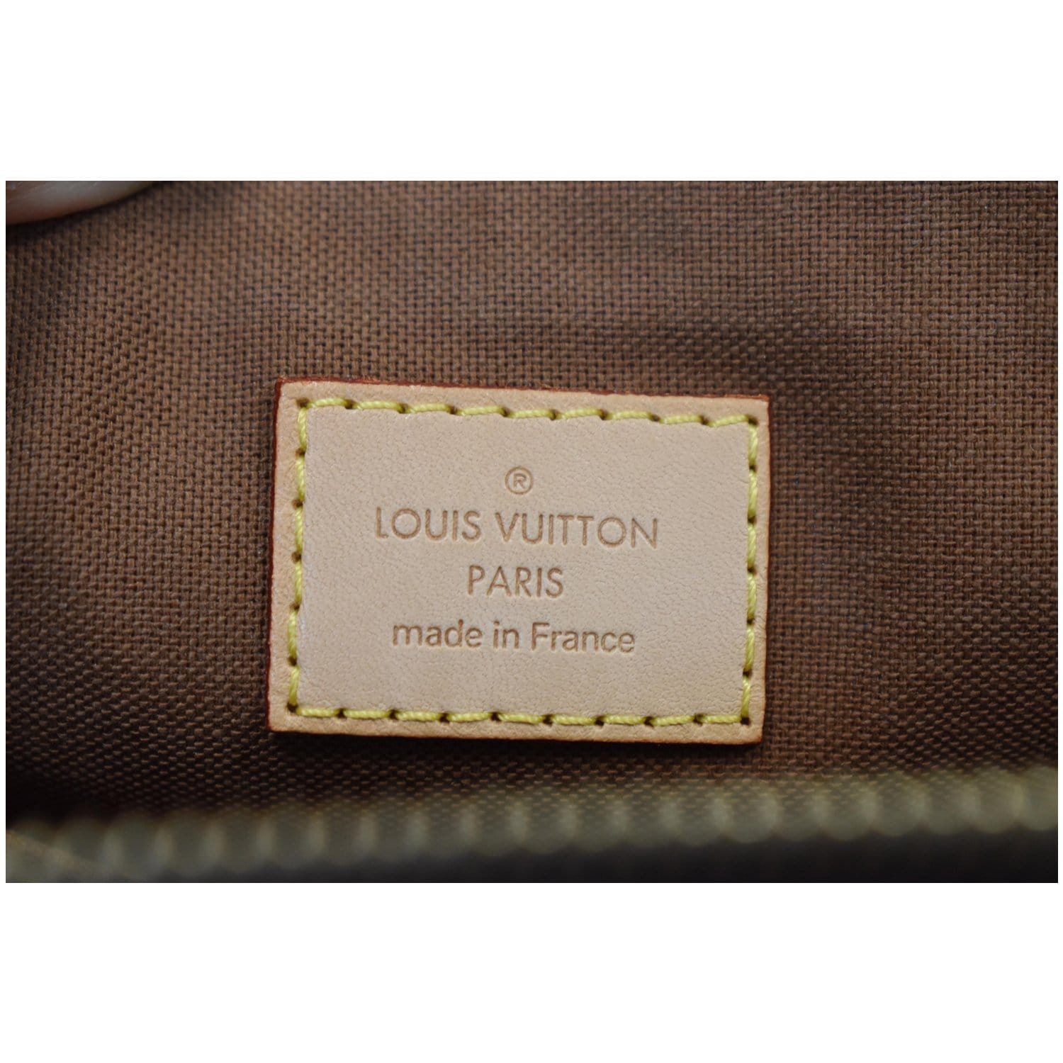 LOUIS VUITTON Popincourt Haut Monogram Canvas Shoulder Bag Brown