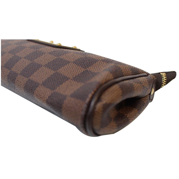Louis Vuitton Pochette Eva Damier Ebene Checkered Bag
