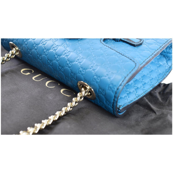 Gucci Emily Mini Micro Leather Crossbody Bag