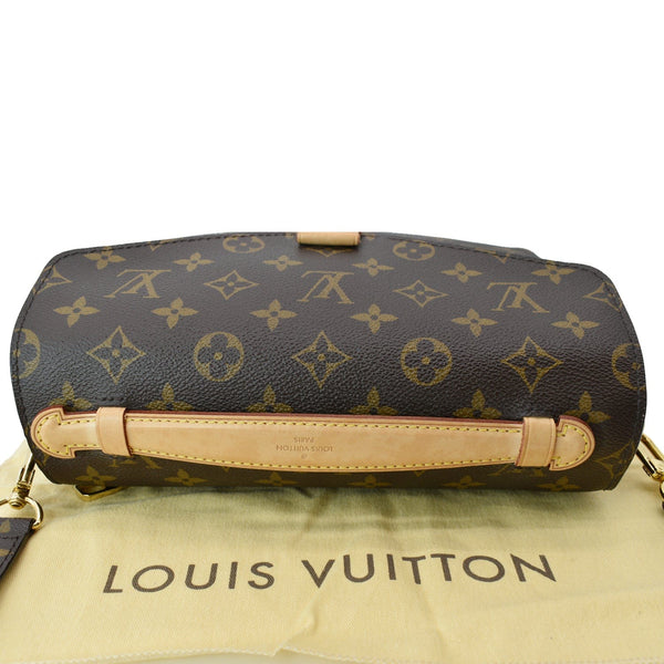 LOUIS VUITTON Metis Pochette Monogram Canvas Crossbody Bag Brown