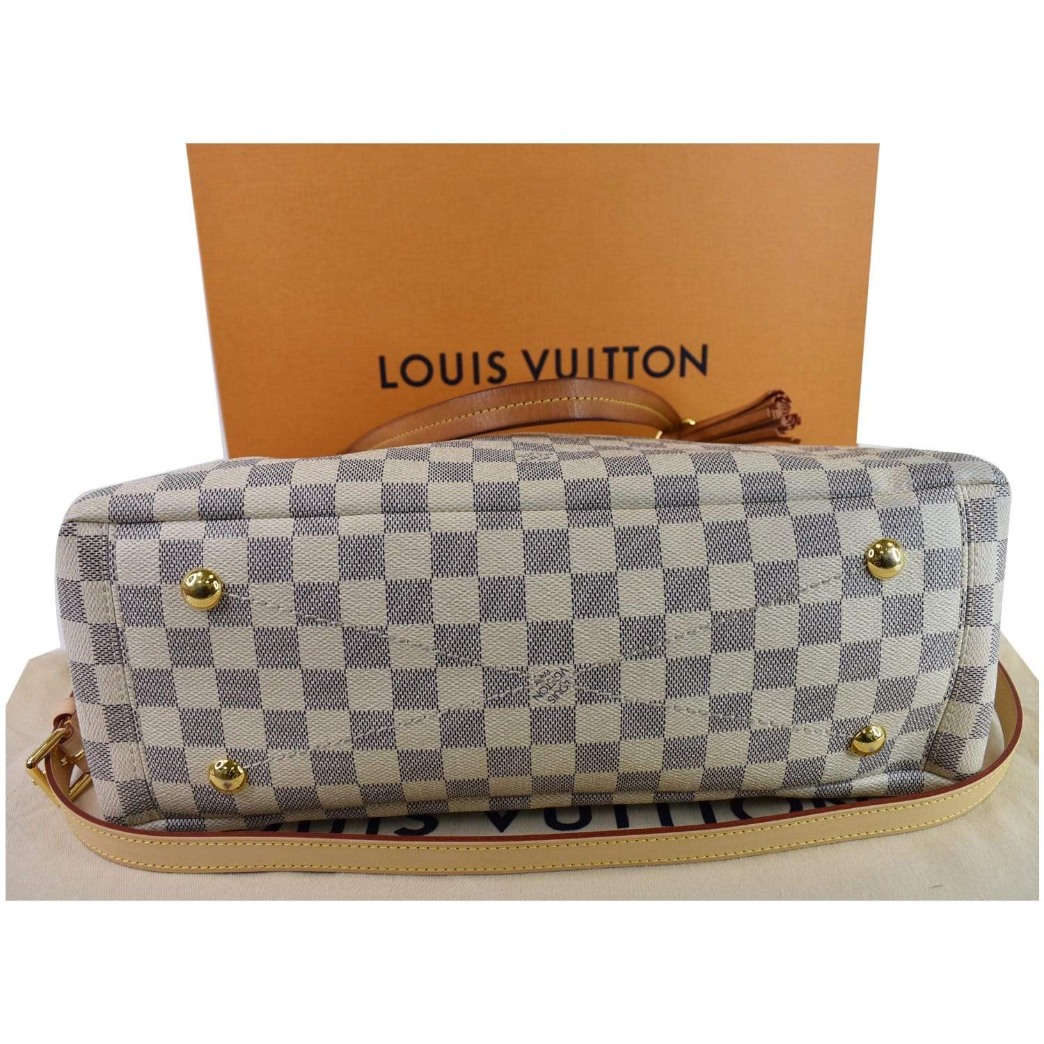 Louis Vuitton Damier Azur Lymington - Neutrals Handle Bags, Handbags -  LOU808486
