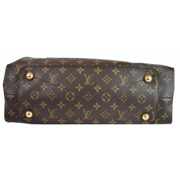 LOUIS VUITTON Olympe Monogram Canvas Satchel Shoulder Bag Black