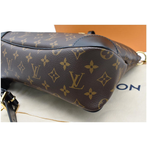 LOUIS VUITTON Odeon NM MM Monogram Canvas Shoulder Bag Black/Brown