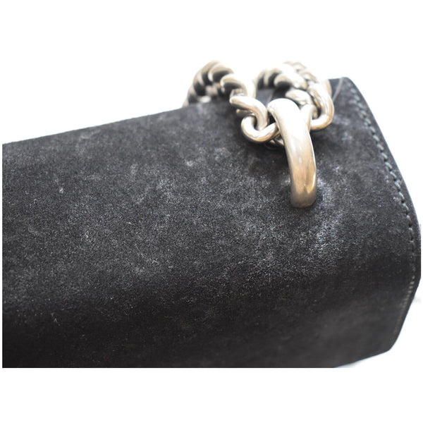 GUCCI Medium Dionysus Suede Leather Shoulder Bag Black 403348
